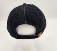 Load image into Gallery viewer, embellished baseball cap, handmade hats, women’s cadat hat, baseball trucker distressed hat, ball cap, josie t. designs, upcycled women’s hat, paw print hat