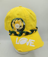 Load image into Gallery viewer, packers hat, green bay packers apparel, wisconsin hats, handmade hat,
