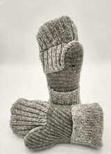 Load image into Gallery viewer, Handmade mittens, upcycled mittens, sweater mittens, wool mitten, shops green bay, repurposed sweaters, Josie T. Designs