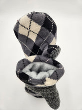 Load image into Gallery viewer, Handmade mittens, upcycled mittens, sweater mittens, wool mitten, shops green bay, repurposed sweaters, Josie T. Designs