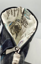 Load image into Gallery viewer, wool handbag, upcycled purse, men's suitcoat purse, crossbody bag, boutique green bay