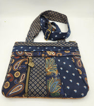Load image into Gallery viewer, men&#39;s tie purse, upcycled men&#39;s ties, handmade bag, crossbody bag, handmade purse
