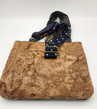 Load image into Gallery viewer, men's tie purse, upcycled men's ties, handmade bag, crossbody bag, handmade purse