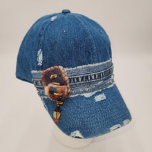 Load image into Gallery viewer, denim women's embellished baseball hat