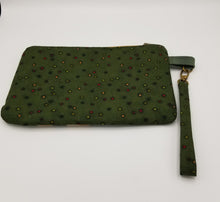 Load image into Gallery viewer, wristlet purse, josie t. designs, handmade green bay, boutique green bay, women;s handbag
