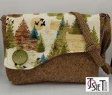 Load image into Gallery viewer, Messenger bag, crossbody bag, Josie T. Designs, handmade purse, green bay boutique, shoulder bag