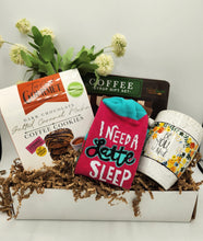 Load image into Gallery viewer, coffee gift basket, gift baskets green bay, gourmet basket, shops green bay
