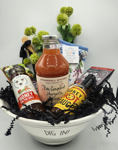 gourmet gift basket, gift baskets green bay, food basket, local delivery