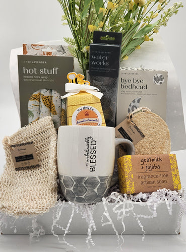 gift baskets green bay, gift baskets for women, local delivery, spa basket