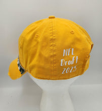 Load image into Gallery viewer, embellished baseball cap, handmade hats, women’s cadat hat, baseball trucker distressed hat, ball cap, packers hat, packer apparel, packer baseball cap

