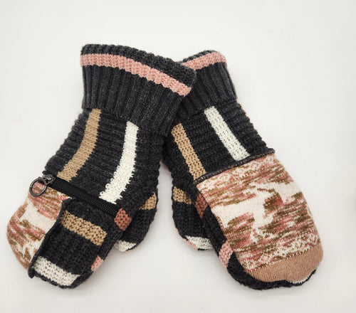 Handmade mittens, upcycled mittens, sweater mittens, wool mitten, shops green bay, repurposed sweaters, 