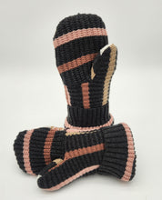 Load image into Gallery viewer, Handmade mittens, upcycled mittens, sweater mittens, wool mitten, shops green bay, repurposed sweaters, 
