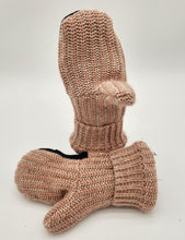 Load image into Gallery viewer, Handmade mittens, upcycled mittens, sweater mittens, wool mitten, shops green bay, repurposed sweaters, 
