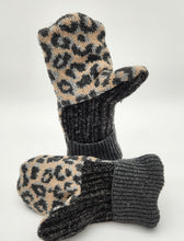 Load image into Gallery viewer, Handmade mittens, upcycled mittens, sweater mittens, wool mitten, shops green bay, repurposed sweaters, Josie T. Designs

