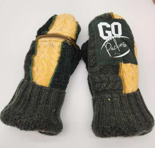 Handmade mittens, upcycled mittens, sweater mittens, wool mitten, shops green bay, repurposed sweaters, Josie T. Designs