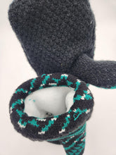 Load image into Gallery viewer, Handmade mittens, upcycled mittens, sweater mittens, wool mitten, shops green bay, repurposed sweaters, Josie T. Designs
