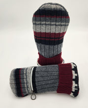 Load image into Gallery viewer, Handmade mittens, upcycled mittens, sweater mittens, wool mitten, shops green bay, repurposed sweaters, Josie T. Designs
