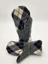 Load image into Gallery viewer, Handmade mittens, upcycled mittens, sweater mittens, wool mitten, shops green bay, repurposed sweaters, Josie T. Designs

