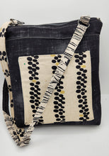 Load image into Gallery viewer, womens handbag, josie t. designs, crossbody bag, fabric tote, crossbody purse, boutique green bay, handmade
