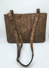 Load image into Gallery viewer, cork handbag, handmade purse, fabric bag, tote bag, shops near me
