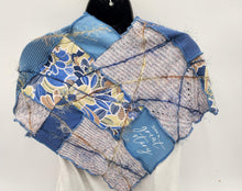 Load image into Gallery viewer, summer scarf, handmade scarf, upcycled scarf, re-purposed, boutique green bay, josie t designs
