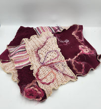 Load image into Gallery viewer, upcycled scarf, cowl neck scarf, sweater scarf, upcycled sweater, boutique green bay
