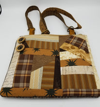 Load image into Gallery viewer, upcycled handbag, recycled sweater, handmade, women&#39;s handbags, boutique green bay, gifts green bay
