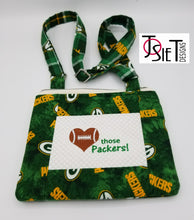 Load image into Gallery viewer, crossbody bag, quilted handbag, embroidered handbag, handmade crossbody

