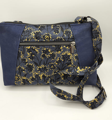 crossbody bag, women's handbag, cork bag, cork purse, made in wisconsin