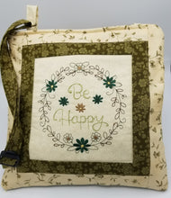 Load image into Gallery viewer, crossbody bag, quilted handbag, embroidered handbag, handmade crossbody
