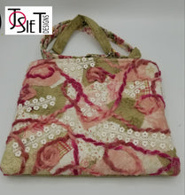 Load image into Gallery viewer, womens purse, crossbody purse, handmade purse, shop local green bay, upcycled purse, shoulder bag

